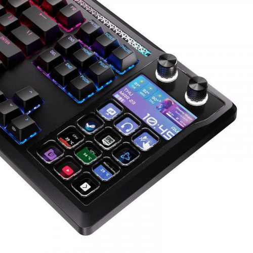 Teclado Corsair Galleon 100 SD mecánico con Stream Deck y pantalla LCD RGB