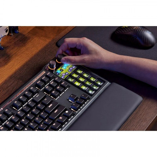 Teclado Corsair Galleon 100 SD mecánico con Stream Deck y pantalla LCD RGB