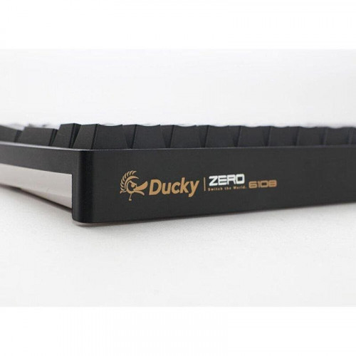 Teclado Ducky Zero 6108 mecánico con switches CHERRY MX2A y RGB personalizable