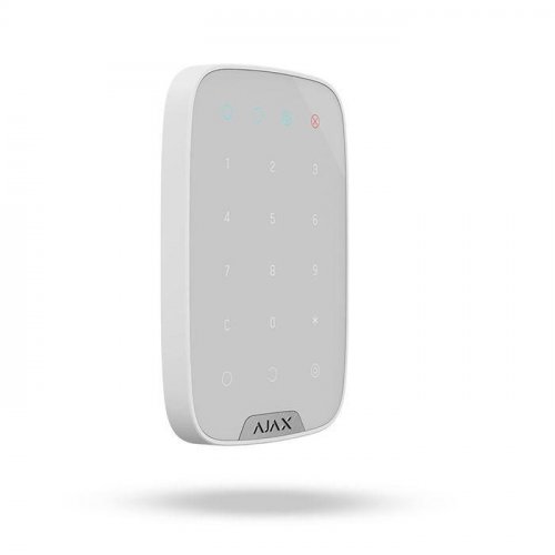 Teclado inalámbrico para sistema de alarma Ajax Keypad Blanco