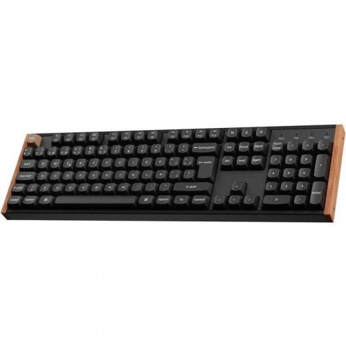 Teclado Keychron K10 HE Hall Effect Magnético inalámbrico con switches magnéticos, RGB y marco de aluminio y madera