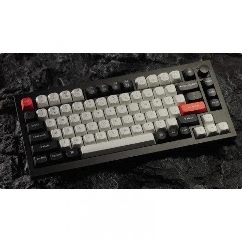 Teclado Keychron Q1 HE Hall Effect Magnético 75% RGB inalámbrico con switches magnéticos y knob