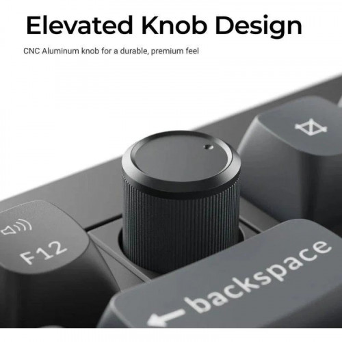 Teclado Keychron V6 Ultra 8K mecánico inalámbrico RGB con switches hot-swappable