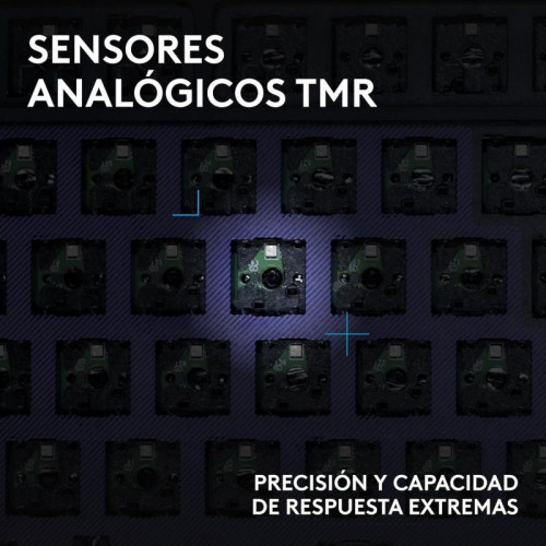 Teclado Logitech G512 X 98 magnético compacto con switches dual swap y RGB LIGHTSYNC