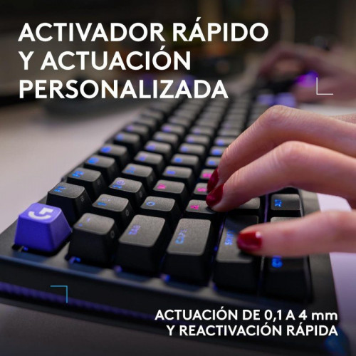Teclado Logitech G512 X 98 magnético compacto con switches dual swap y RGB LIGHTSYNC