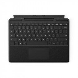 Teclado Microsoft Surface Pro Magnético Español con Touchpad y Alcántara Negro