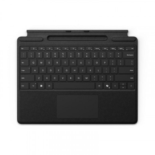 Teclado Microsoft Surface Pro Magnético Español con Touchpad y Alcántara Negro