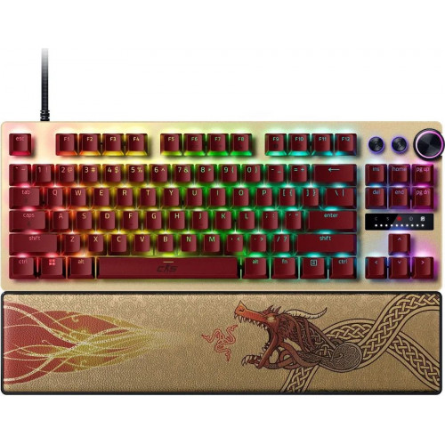 Teclado Razer Huntsman V3 Pro Tenkeyless Counter Strike 2 Ed
