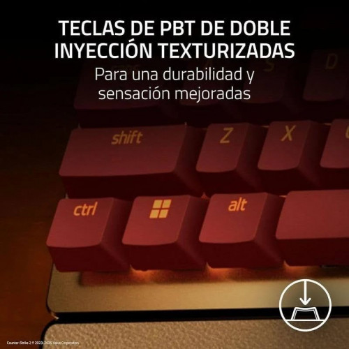 Teclado Razer Huntsman V3 Pro Tenkeyless Counter Strike 2 Ed