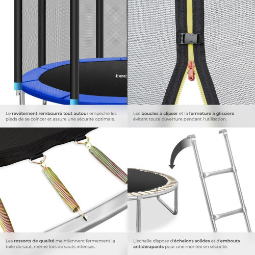 TECTAKE cama elástica Ø 366 cm