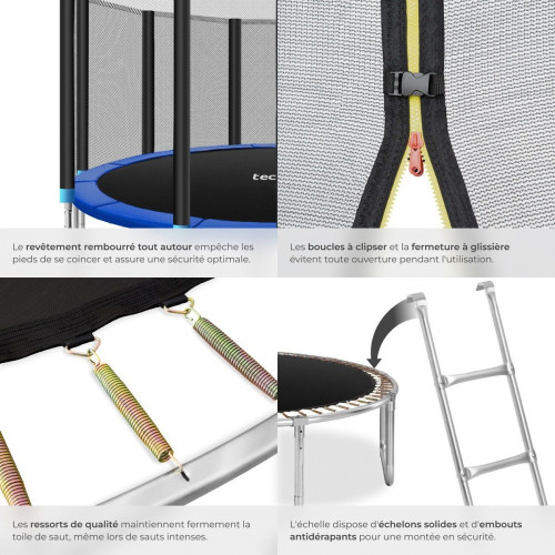 TECTAKE cama elástica Ø 427 cm