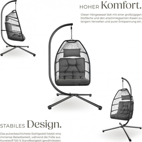 TecTake Silla colgante Ariane