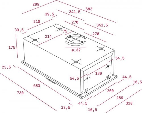 Teka Campana GFH 73 Inox