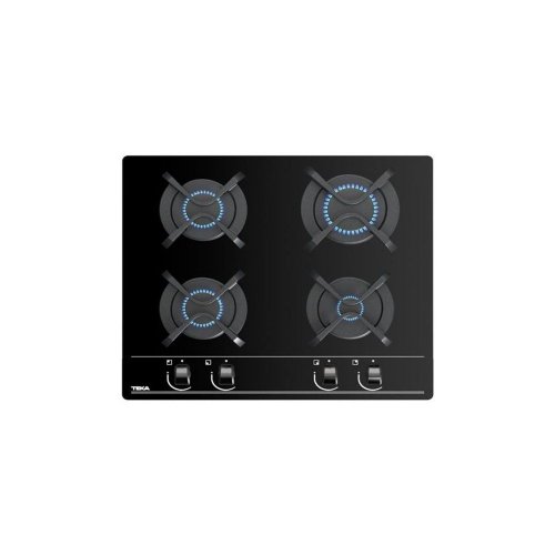 TEKA GBC 64000 CRISTAL NEGRO  - Placa de Gas 60CM BUTANO