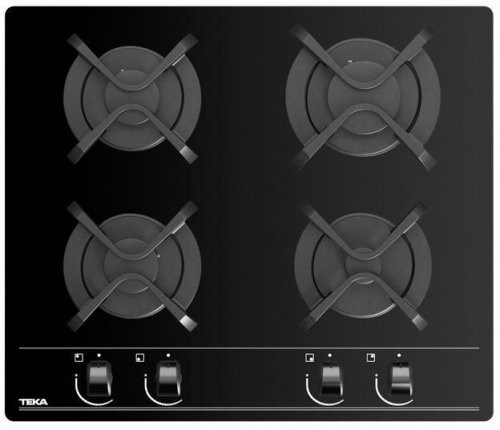 TEKA GBC 64000 CRISTAL NEGRO - Placa de Gas 60CM NATURAL