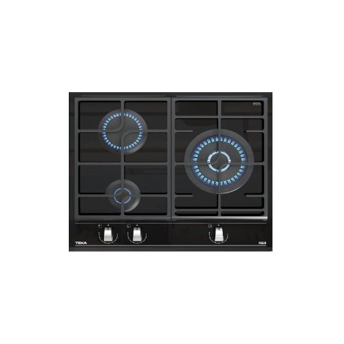 TEKA GZC 63310 XBN CRISTAL NEGRO  - Placa de Gas 60CM NATURAL