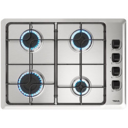TEKA HLX-540-KL INOX - Placa de Gas 60CM Butano