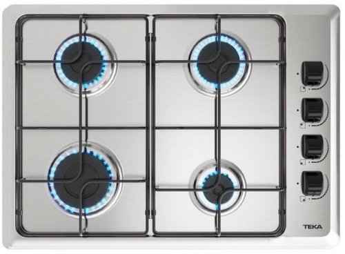 TEKA HLX-540-KL INOX - Placa de Gas 60CM Butano