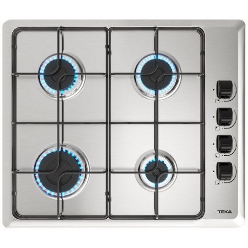 TEKA HLX-640 4G INOX Butano - Placa de Gas 60CM