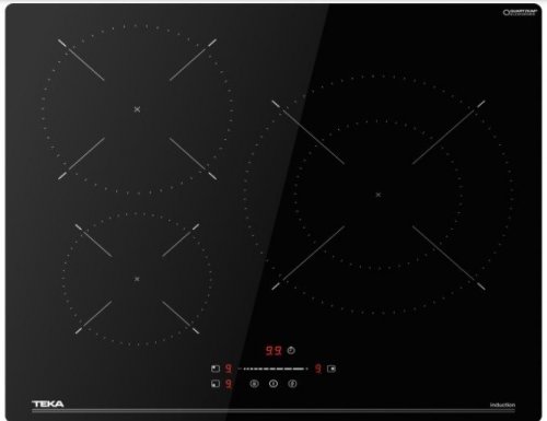 TEKA IBC 63110 SSM BK Negro - Vitrocerámica de Inducción 60CM