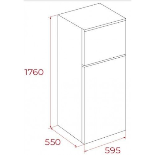 TEKA RTF 13630 Blanco - Frigorífico Dos Puertas Cíclico
