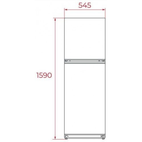 TEKA RTF 3210 WH Blanco - Frigorífico Dos Puertas Cíclico