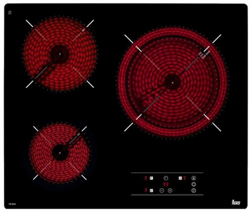 TEKA TB-6315 Cristal Negro  - Vitrocerámica Eléctrica 60cm