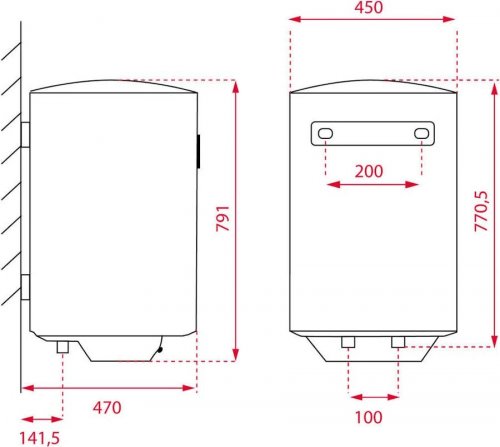 Teka Termo Eléctrico Smart EWH 80 VE-D