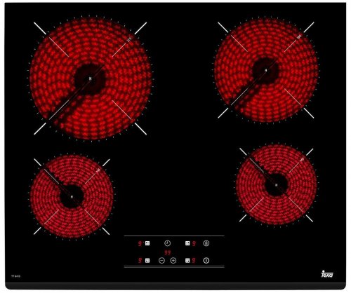 TEKA TZ 6415 CRISTAL NEGRO  - Vitrocerámica Eléctrica 60CM