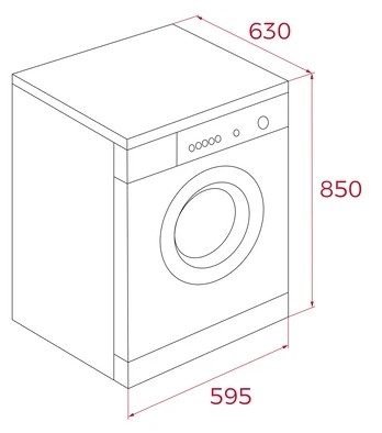 TEKA WDK 81050 WH Blanco - Lavadora Secadora 10KG / 7 KG 1500RPM