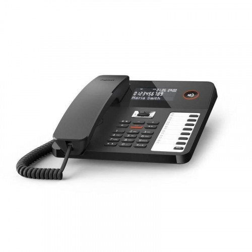 Teléfono DECT Gigaset DESK 800A Terminal con Conexión por Cable Negro