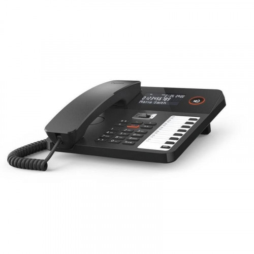 Teléfono DECT Gigaset DESK 800A Terminal con Conexión por Cable Negro