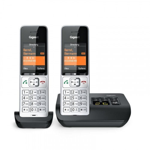 Teléfono Gigaset COMFORT 500A duo DECT/analógico con altavoz e identificador de llamadas