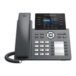 Teléfono IP Grandstream 8 Líneas 4 VoIP Negro