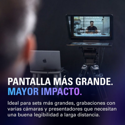 Teleprompter elgato Prompter XL pantalla 15,6