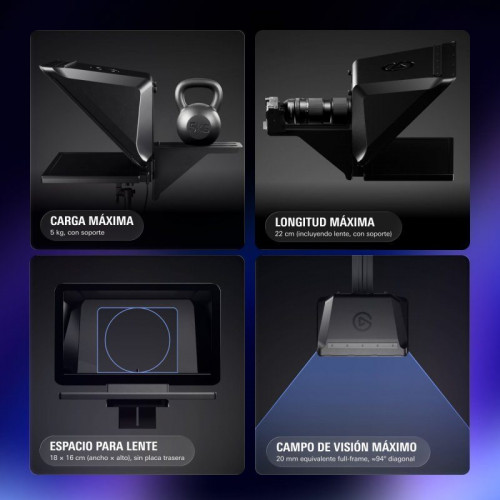 Teleprompter elgato Prompter XL pantalla 15,6