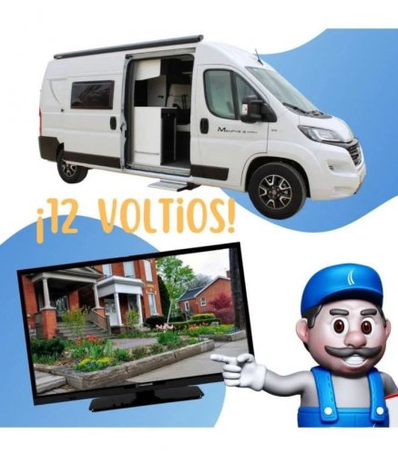 Televisor 12V 24