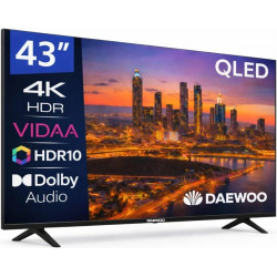 Televisor Daewoo Qled 4K Uhd Smart TV
