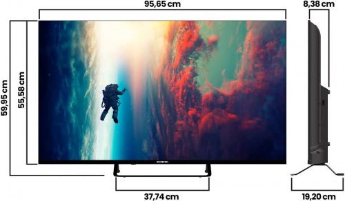 Televisor Infiniton INTV-43VA4900 UHD qled 43