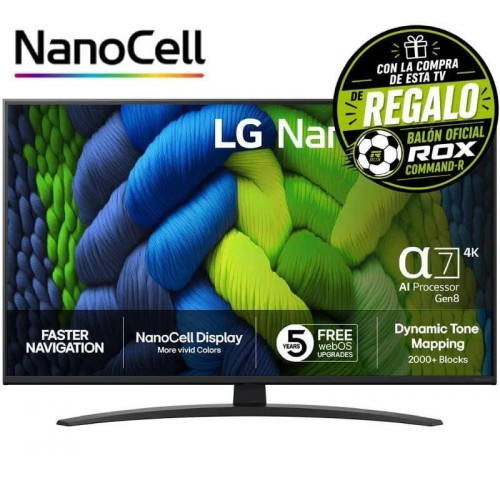 Televisor LG NanoCell AI NANO82 Ultra HD 4K/ Smart TV