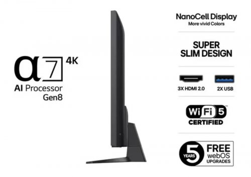 Televisor LG NanoCell AI NANO82 Ultra HD 4K/ Smart TV