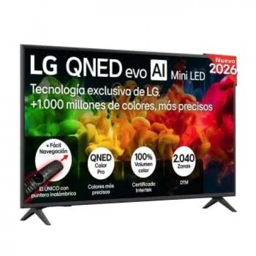 Televisor LG QNED evo AI QNED8EB Mini LED Ultra HD 4K Smart TV WiFi