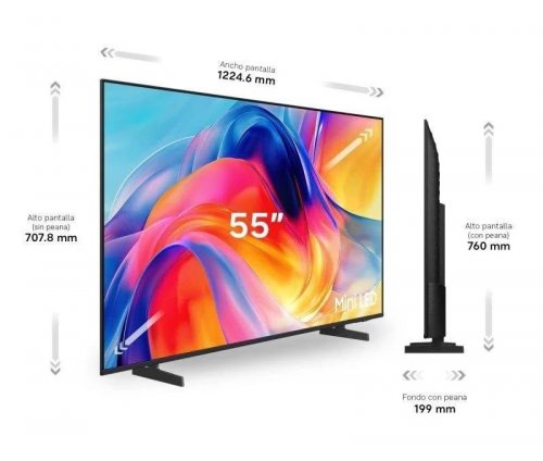 Televisor Samsung M72H 4K/ Smart TV/ wifi