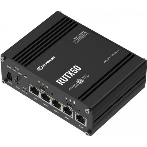 Teltonika RUTX50 (Europe, The Middle East, Africa, Oceania, Brazil + EU PSU) (RUTX50000000)
