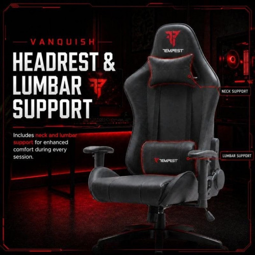 Tempest Vanquish Silla Gaming Negra