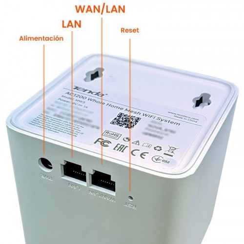 Tenda Nova MW3 Sistema WiFi Mesh Dual Band AC1200 Kit 3 Unidades