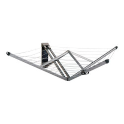 Tendedero para exterior e interior plegable Wallfix Brabantia Gris