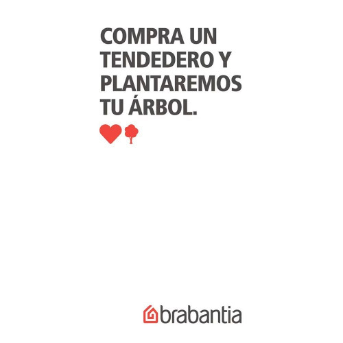 Tendedero Torre Brabantia Marfil