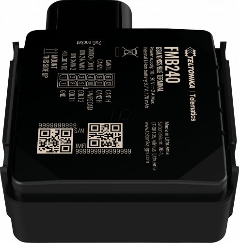 Terminal tracker, GPRS, GNSS, PUEDE datos, impermeable