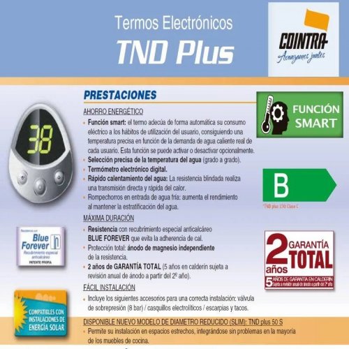 Termo Cointra TND Plus